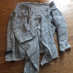 Waterfall cardigan